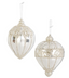 Set de 2 colgantes de plata y oro