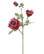 Vara de Rosas rojas nevadas 75 cms