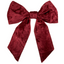 Moño jumbo terciopelo Burgundy 94 x 117 cms