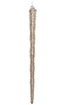 Colgante de cristal nevado champagne 29.2 cms