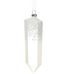 Cristal de vidrio nevado en degradado 16 cms