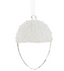 Esfera de cristal y perlas 13 cms