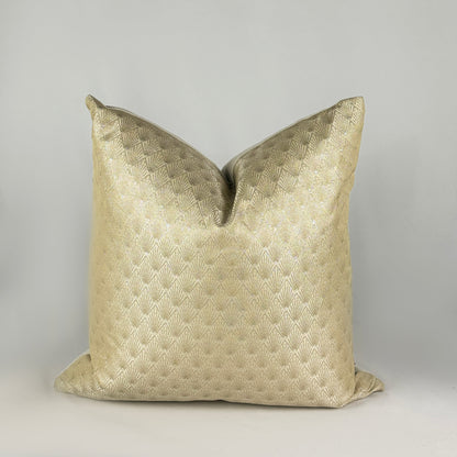 Cojin Linen texture - Gold Ivory