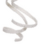 Vara espiral colgante blanco c brillos 58 cms