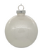 Esfera blanca brillos traslucida 15.2 cms