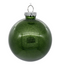 Esfera verde musgo brillos 15.2 cms