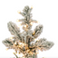 Pino nevado alpino 4.5 ft  LUZ LED (137 cms)