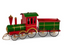 Tren del polo norte 155 x 36 x 62 cms