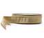 Liston 1" X 10 Yds Gold Metallic Wired Ribbon