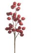 Tallo de granadas rojas mate 53 cms