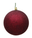Esfera Burgundy brillos 25.4 cms